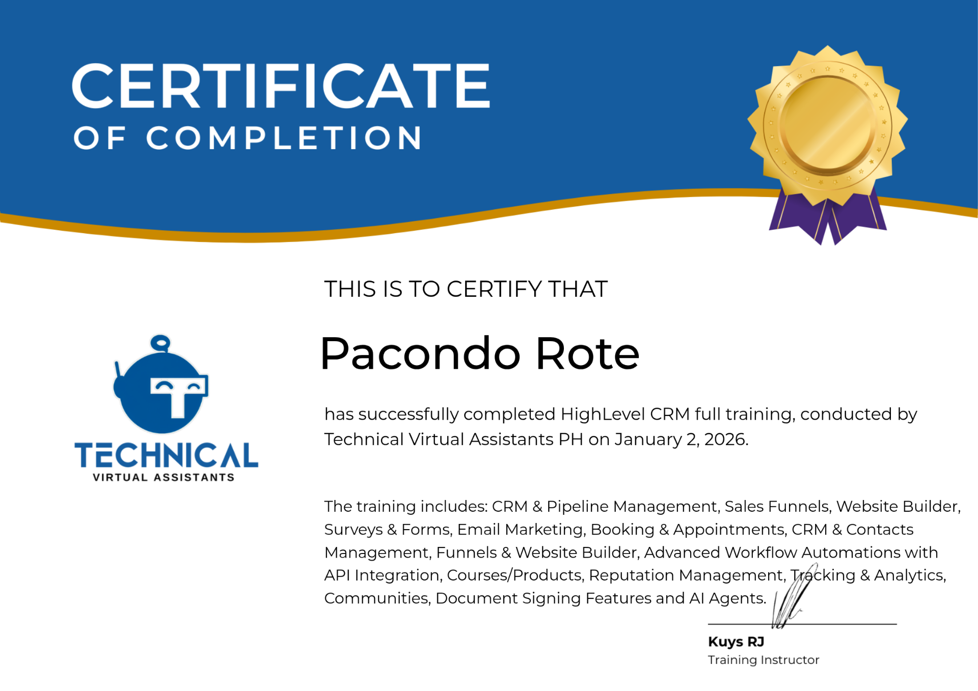 Make.com Certificate